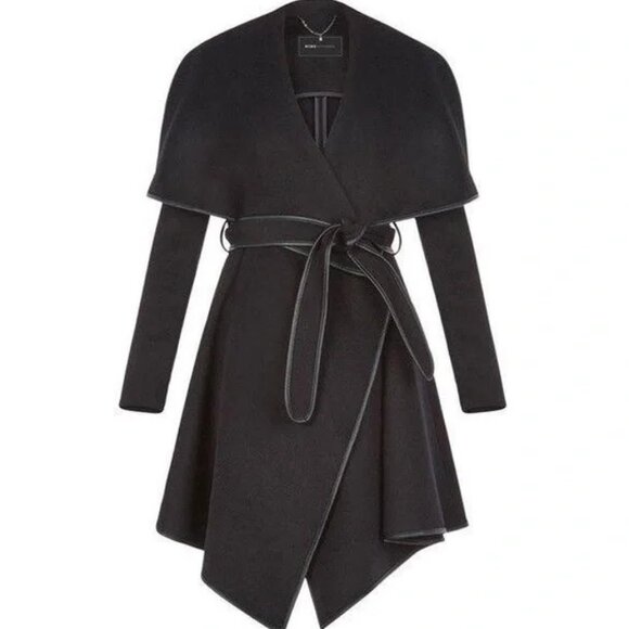 NWT BCBG black coat - size M - Picture 6 of 7